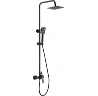Rain shower with shower faucet