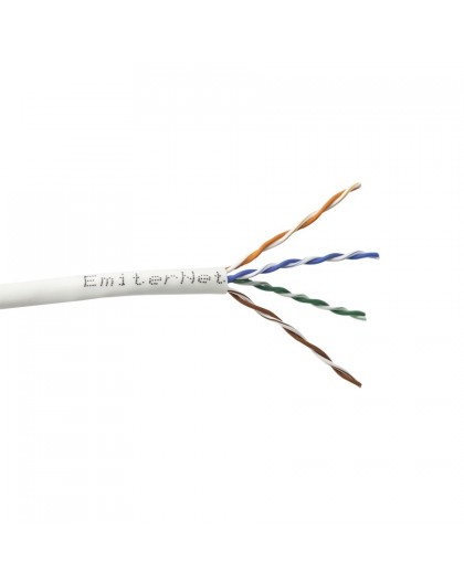 Emitter Net UTP (U/UTP) cable cat.5e 350MHz, wire 4x2x24AWG