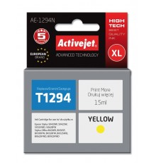 Activejet AE-1294N Ink (replacement for Epson T1294 Supreme 15 ml yellow)