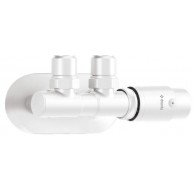 Thermostatic valve for bathroom radiator - right