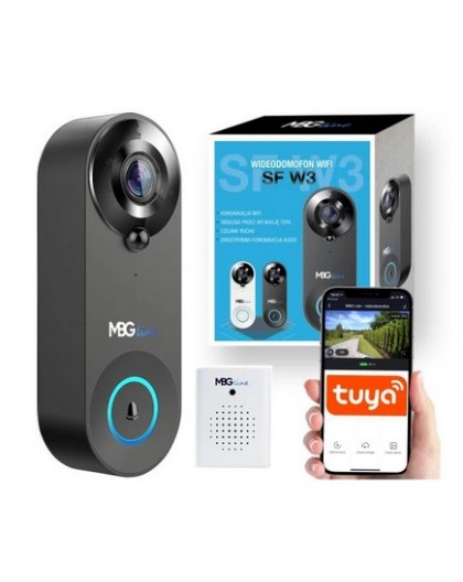 Video intercom MBG line SF W3 black