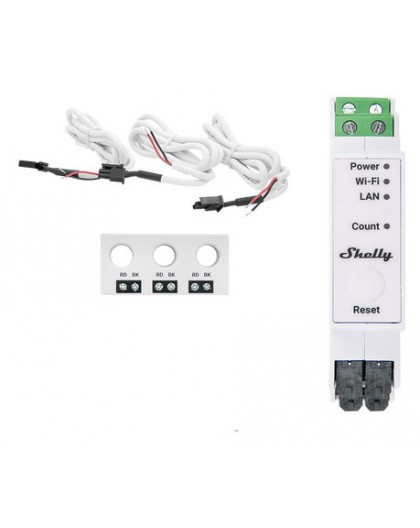 Shelly Pro 3EM-3CT63 WiFi / LAN
