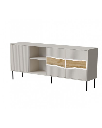 Cama INSERTO 3D1W chest of drawers 190x40x80 cashmere + LED
