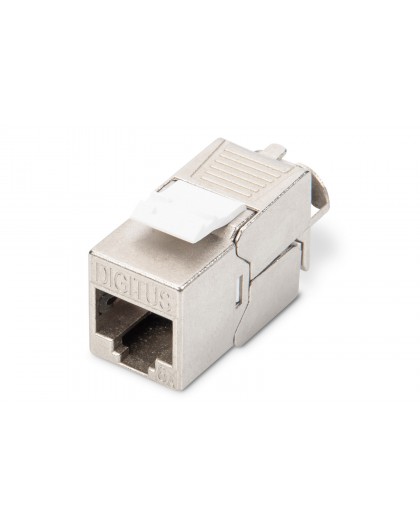 Digitus CAT 6A Keystone module, shielded, tool-free mounting connection