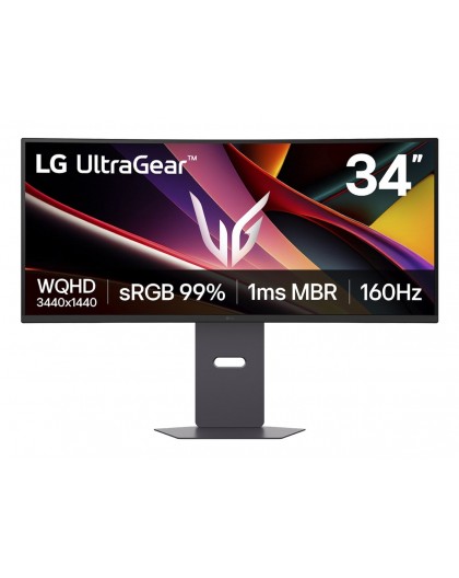 LG 34G600A-B computer monitor 86.4 cm (34") 3440 x 1440 pixels Wide Quad HD LCD Black