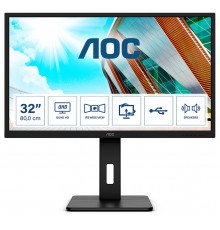 AOC P2 Q32P2 computer monitor 80 cm (31.5") 2560 x 1440 pixels 2K Ultra HD LED Black