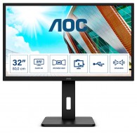 AOC P2 Q32P2 computer monitor 80 cm (31.5") 2560 x 1440 pixels 2K Ultra HD LED Black