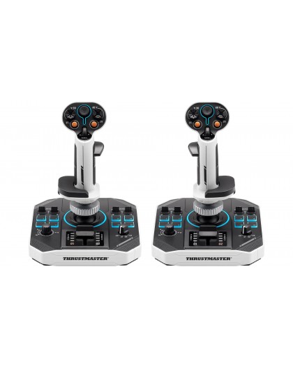 Thrustmaster Sol-R 2 HOSAS Space Sim Duo Black, White USB Flightstick Analogue / Digital PC