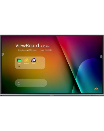 Viewsonic IFP8650-5F interactive whiteboard 2.18 m (86") 3840 x 2160 pixels Touchscreen Black HDMI