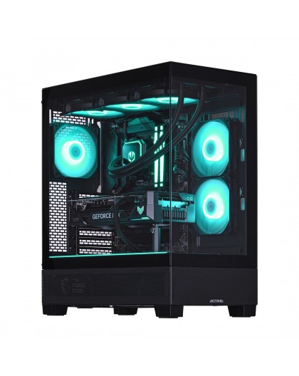 Actina 5901443416548 PC AMD Ryzen™ 7 7800X3D 32 GB DDR5-SDRAM 2 TB SSD NVIDIA GeForce RTX 5080 Midi Tower Black