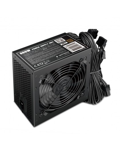 Gembird CCC-PSU80P-BBP-600 power supply unit 600 W 24-pin ATX ATX Black