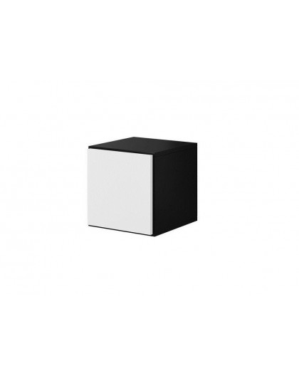 Cama full storage cabinet ROCO RO5 37/37/39 black/black/white