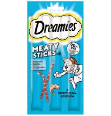 DREAMIES Meaty Sticks Salmon - cat treats - 30 g