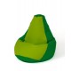 Sako bag pouffe Pear green-light green XL 130 x 90 cm