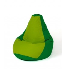 Sako bag pouffe Pear green-light green XL 130 x 90 cm
