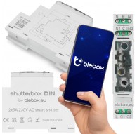 Shutterbox din Blebox roller shutter control module
