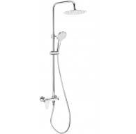 Rain shower with shower faucet