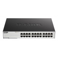 D-Link GO-SW-24G - Неуправляемый - L2 - Gigabit Ethernet (10/100/1000) - Полный дуплекс - Установка в стойку - 1U