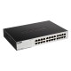 D-Link GO-SW-24G - Halduse jälgimata - L2 - Gigabit Ethernet (10/100/1000) - Täisdupleks - Rikkumiskindel paigaldamine - 1U