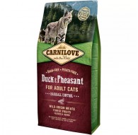 CARNILOVE Duck & Pheasant Hairball Control - dry cat food - 6kg