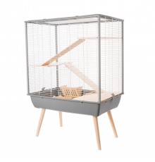 Zolux Cage Neo Cozy Large Rodents H80, grey color