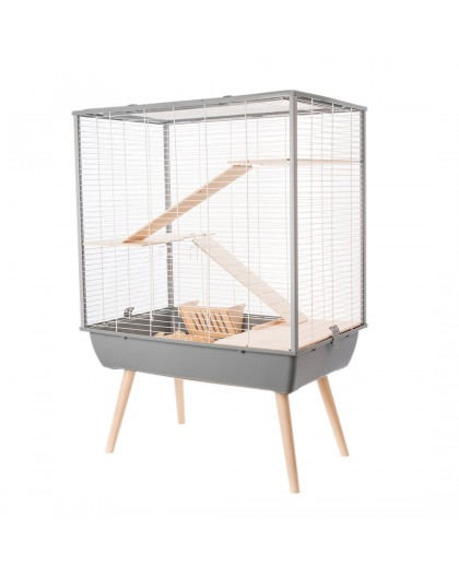 Zolux Cage Neo Cozy Large Rodents H80, grey color