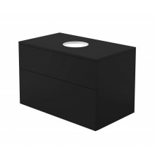 Washbasin cabinet with worktop