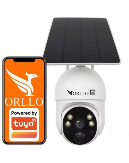 4G LTE Wireless Rotating IP Camera with Solar Panel Orllo TZ1 PRO