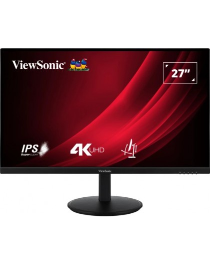 Viewsonic VG Series VG2708-4K LED display 68.6 cm (27") 3840 x 2160 pixels 4K Ultra HD Black