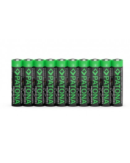 PATONA Premium AAA Micro LR03 – 10x alkaline batteries 1.5V