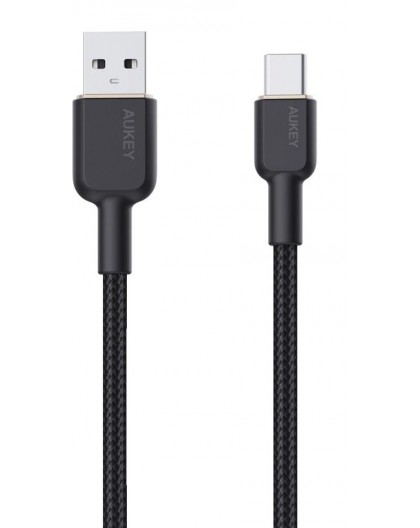 AUKEY CB-NAC1 USB cable 1 m USB A USB C Black