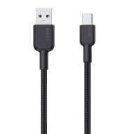 AUKEY CB-NAC1 USB kaabel 1 m USB A USB C Musta