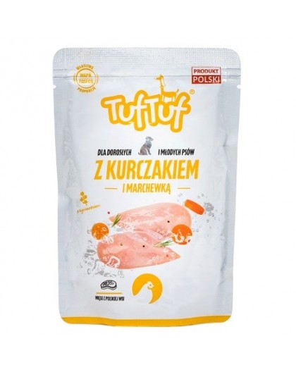 TUF TUF with chicken and carrot - wet dog food - 300g