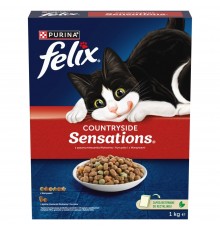 PURINA Felix Countryside Sensations - dry cat food - 1kg
