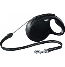 Flexi New CLASSIC 8 m Black Dog Retractable lead