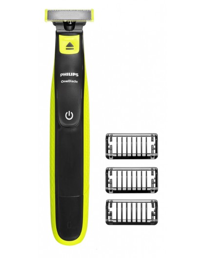 Philips Norelco OneBlade QP2724/10 men's shaver Foil shaver Trimmer Grey, Lime