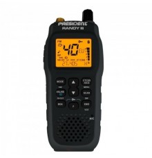 President Randy ASC AM/FM CB Portable Radio Black