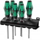 Kraftform Screwdriver Set + Holder, 6 pcs