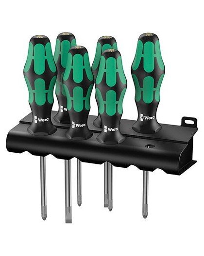 Kraftform Screwdriver Set + Holder, 6 pcs