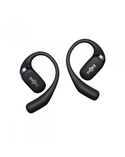 SHOKZ OpenFit Headphones Wireless Ear-hook Calls/Music/Sport/Everyday Bluetooth Black