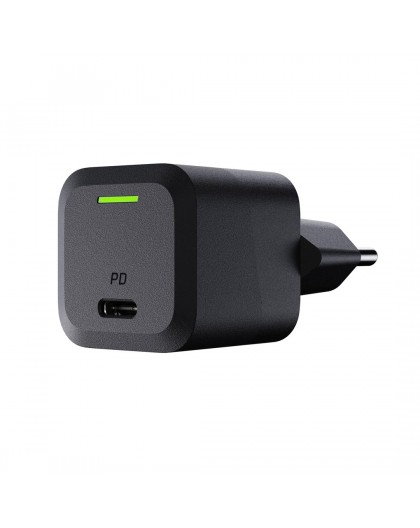 USB Charger Green Cell PowerGaN 33 W PD 3.0 QC 3.0 1x USB-C black