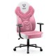 DIABLO X-GAMER gaming chair pink and white