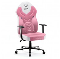 DIABLO X-GAMER gaming chair pink and white
