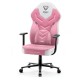 DIABLO X-GAMER gaming chair pink and white