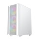 Gembird Fornax 4000W ARGB gaming ATX computer case, Midi Tower, backlight, White