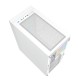Gembird Fornax 4000W ARGB gaming ATX computer case, Midi Tower, backlight, White