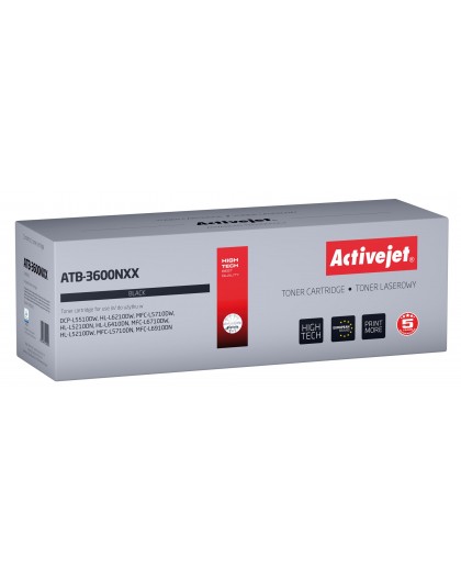 Activejet ATB-3600NXX Toner for Brother printers ReplacementBrother TN3600XXL Supreme 11000 pages black)