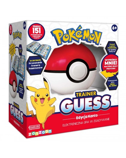 Pokemon Trainer Guess interactive game Kanto edition, Game
