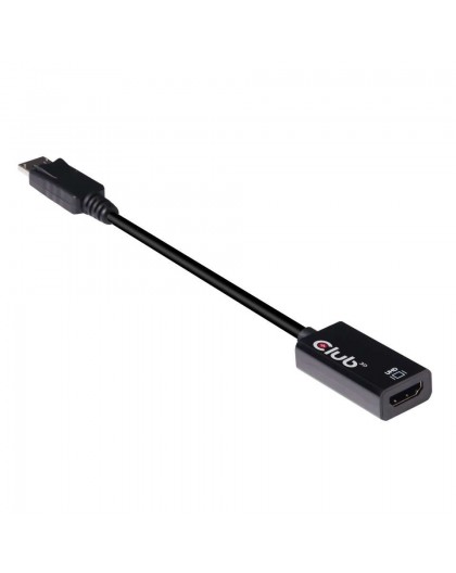 CLUB3D DisplayPort 1.4 to HDMI 2.0b HDR Active Adapter