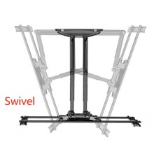 Gembird WM-80STR-01 Rotating full motion TV wall mount, 40" - 80'' (50 kg)